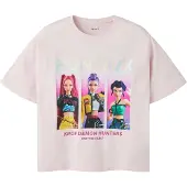Name it Camiseta 'NKFMaja Kpop' amarillo / lila / rosa / rosé