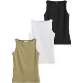 Next Top caqui / negro / blanco