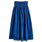 Next Falda azul