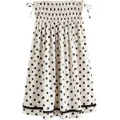 Next Falda crema / negro