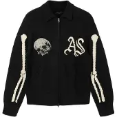 AllSaints Cárdigan 'ADRIAN' negro / offwhite