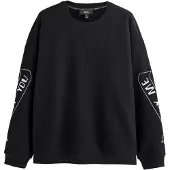 Rockett St George Sudadera 'Lucky' negro / blanco