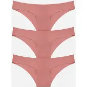 LEAFLETIC Panti 'Women’s Low Rise Hipsters Brief' rosa