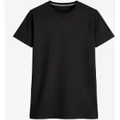 LEAFLETIC Camiseta 'Women's Short Sleeve T-Shirt' negro