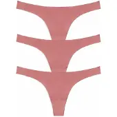 LEAFLETIC Panti 'Women’s Low Rise Brazilian' rosa