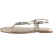 Next Sandalias de dedo 'Forever Comfort' oro / plata