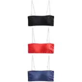 Next Top de bikini navy / rojo vivo / negro