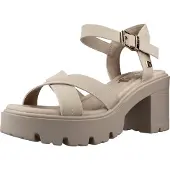 Mtng Sandalias de tacón EMELINE mujer - Beige - 40
