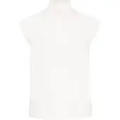 Dreimaster Klassik Chaleco de punto blanco
