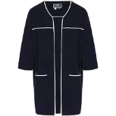 Dreimaster Maritim Cárdigan navy / blanco