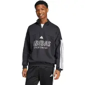 Adidas adidasSudadera House of Tiro Fleece 1/2-Zip XL Black / White Hombre