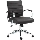 CLP Silla de oficina Oakland - cuero - Marrón