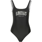 Adidas Bañador de natación 'COLLEGIATE U-BACK' negro / blanco
