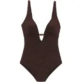 LASCANA Traje de baño marrón oscuro