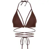 LASCANA Top de bikini marrón