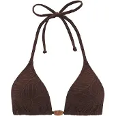 LASCANA Top de bikini marrón / marrón oscuro