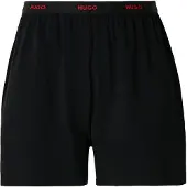 HUGO Pantalón de pijama rojo / negro