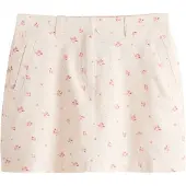 Next Falda rojo cereza / offwhite