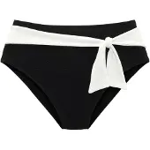LASCANA Braga de bikini negro / blanco