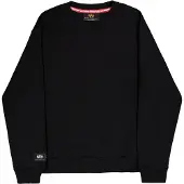 Alpha industries Sudadera negro / blanco