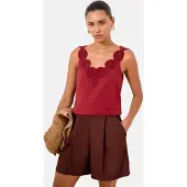 Lipsy Top rojo
