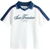 Next Camiseta navy / rojo / blanco