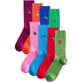 Next Calcetines azul / azul oscuro / lima / kiwi / baya / naranja / rosa / rojo