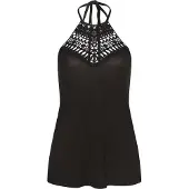 LASCANA Top negro