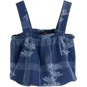 Next Top navy / blanco