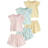 Next Pijama azul claro / amarillo claro / altrosa