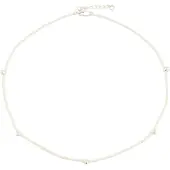 And Other Stories & Other Stories Cadena plata / blanco perla