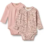 Wheat Pijama entero/body 'Liv' oliva / rosa