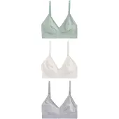 Next Sujetador crema / azul claro / gris