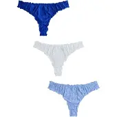Next Tanga azul denim / azul oscuro / blanco