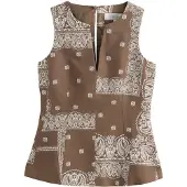 Next Blusa kitt / chocolate / blanco