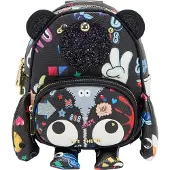 MyMo Pop Mochila 'Pop Eyetheme' azul claro / rojo / negro / blanco