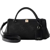 GUESS Bolso de mano 'AUDREY' antracita / negro