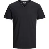 Jack & Jones Camiseta De Manga Corta Con Cuello Pico Split Slim Fit