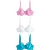 Next Sujetador aqua / rosa claro / blanco