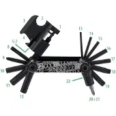 Contec Multiherramienta F22 Stealth