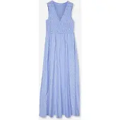 Vero Moda Vestido de verano 'VMAnn' azul / blanco