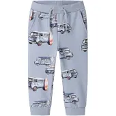 Name It Mini Pantalón ópalo / azul pastel / cognac / gris