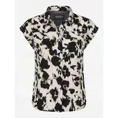 KOROSHI Blusa negro / blanco