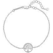 Hey Happiness Pulsera 'Life Flow' plata