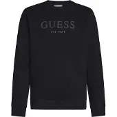 GUESS Sudadera gris claro / negro