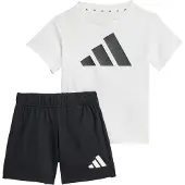 Adidas Chándal 'ESSENTIALS T-SHIRT' negro / blanco