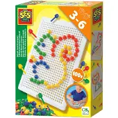 SES Creative Tablero De Mosaico Compacto 100 Piezas