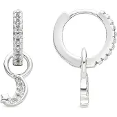 Luxenter Pendientes 'Lingma' plata