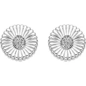 Luxenter Pendientes 'OLIE' blanco