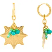 Luxenter Pendientes 'SILMU' azul